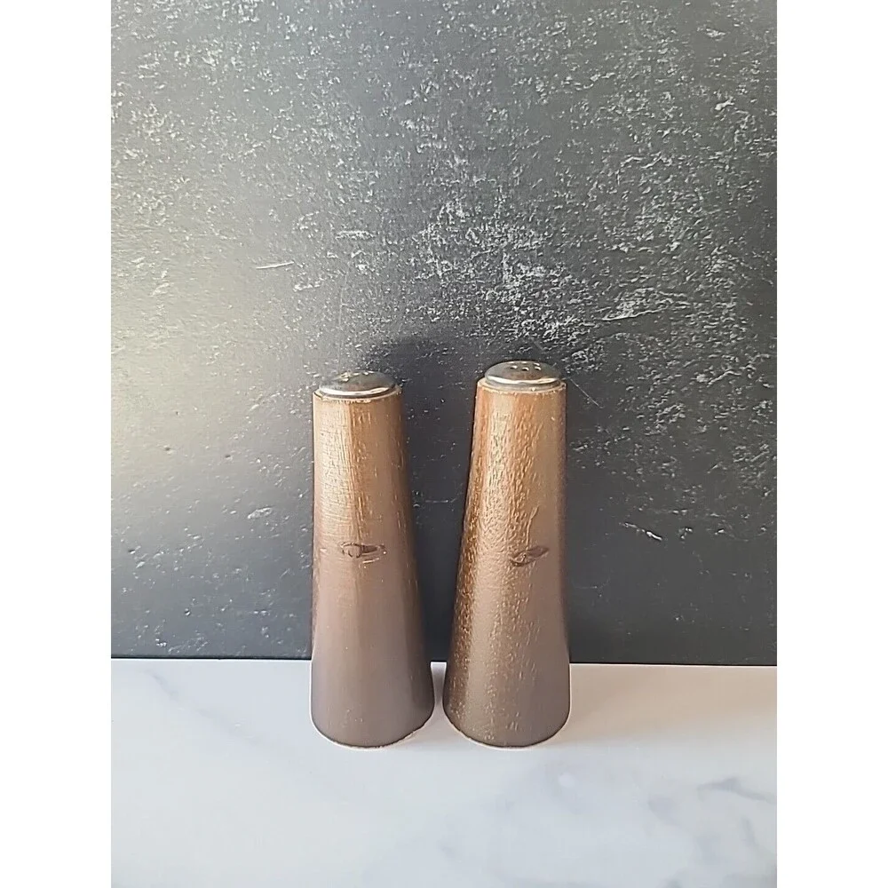 Mid Century Modern Salt And Pepper Shakers Vintage